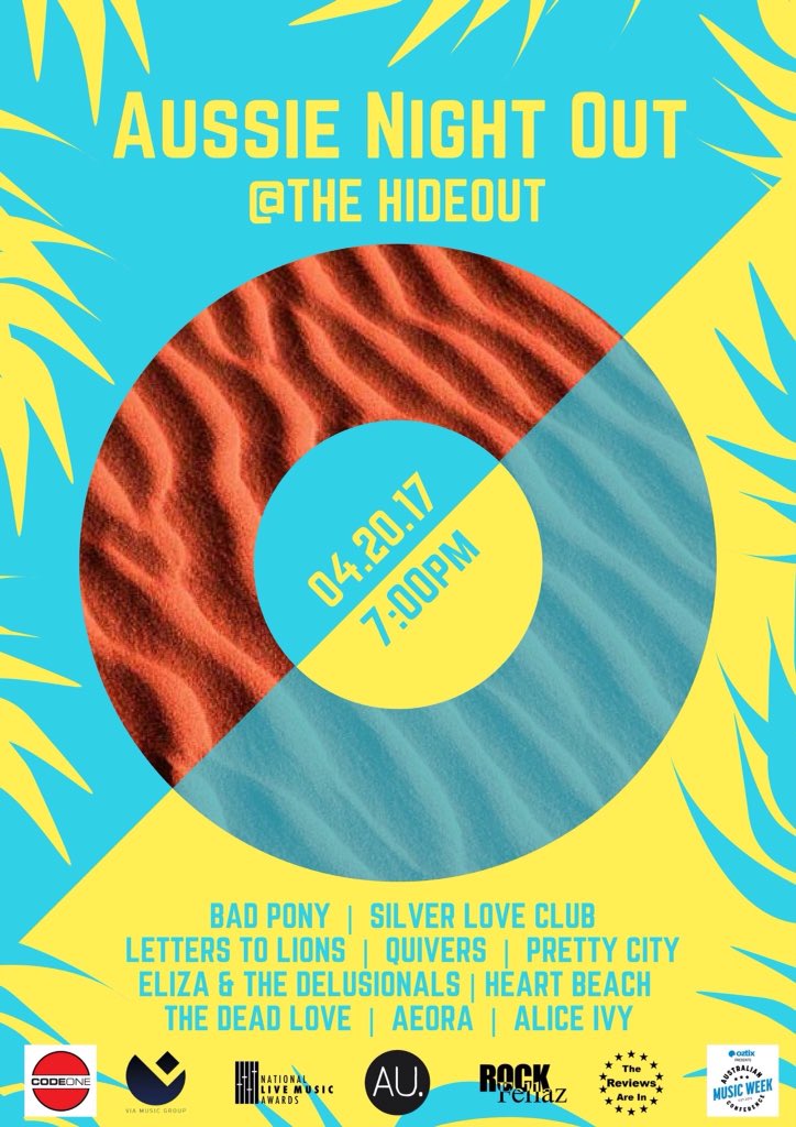 kez_sparks's tweet photo. #AussieNight happening now at @hideouttoronto for @CMW_Week a bloody good showcase #Aussie talent @SoundsAustralia https://t.co/13YXmgkgNt