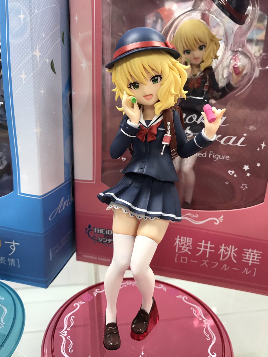 Plum アイドルマスター シンデレラガールズのフィギュア 櫻井桃華 ローズフルール 発売しました 橘ありす はじめての表情 も5月発売ですのでぜひこちらも宜しくお願いします Imas Imas Cg