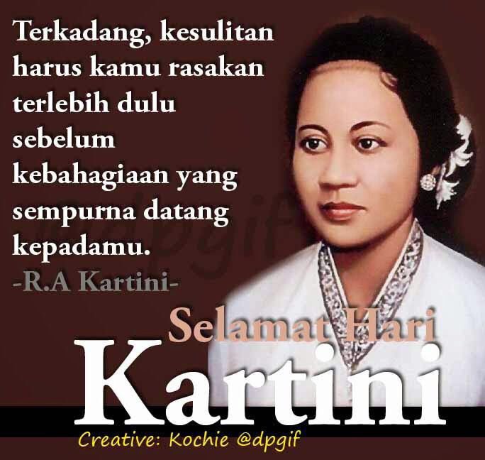 Selamat hari Kartini.
