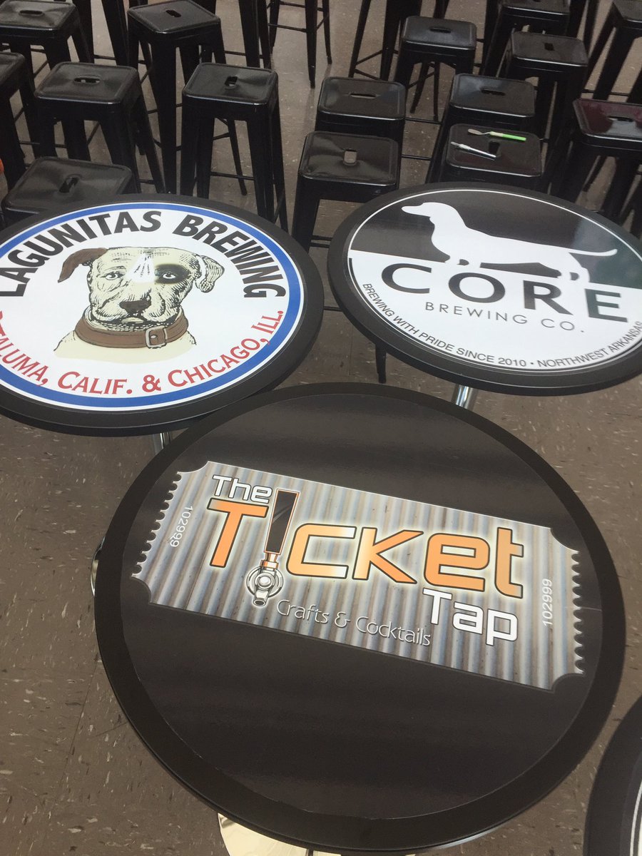 customxm's tweet photo. Something new is brewing at @theverizonarena #tickettap #tablegraphics https://t.co/uhG8NiNDAh