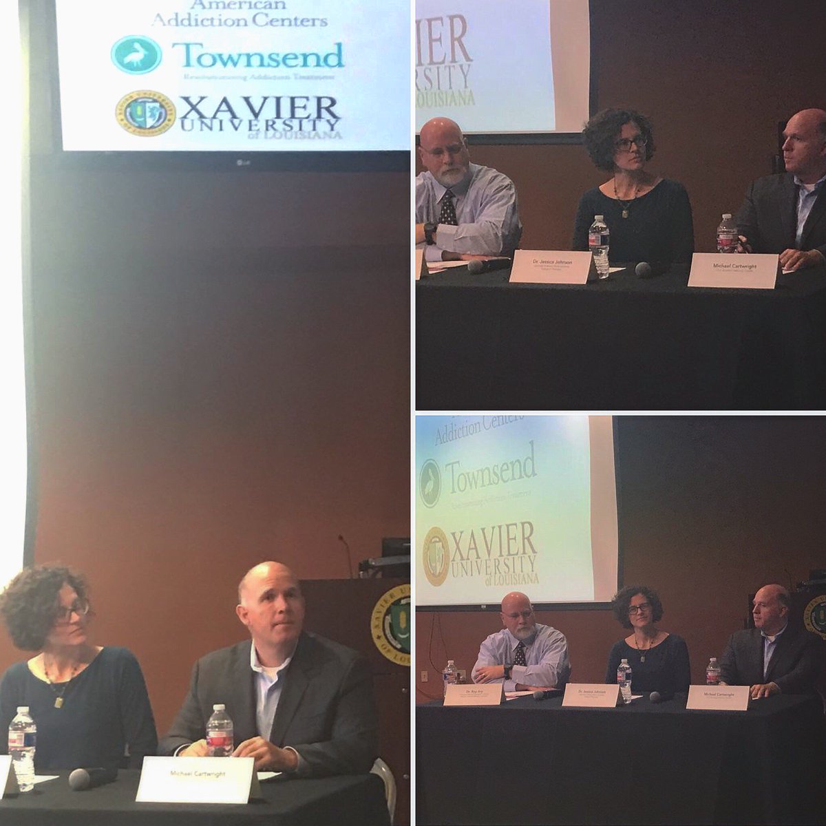 At <a href="/XULA1925/">Xavier Univ. of LA</a> for "The Truth Behind the Numbers" panel. Representing <a href="/AAC_Tweet/">American Addiction Centers</a> w/ @addictiondocMD &amp; <a href="/TownsendCanHelp/">Townsend Treatment</a>

#sober #recovery #hope