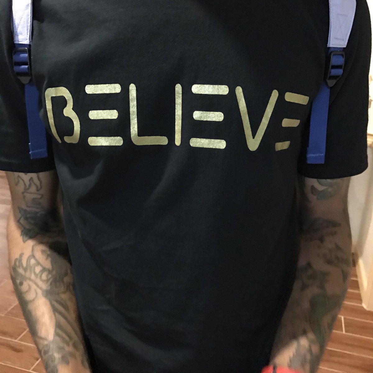 Salyte_Inc's tweet photo. "Be Not Afraid, Only BELIEVE"
Get your BELIEVE Shirts Now!!!! Link is in the bio #BELIEVE #SALYTE https://t.co/EKul3YOtbd