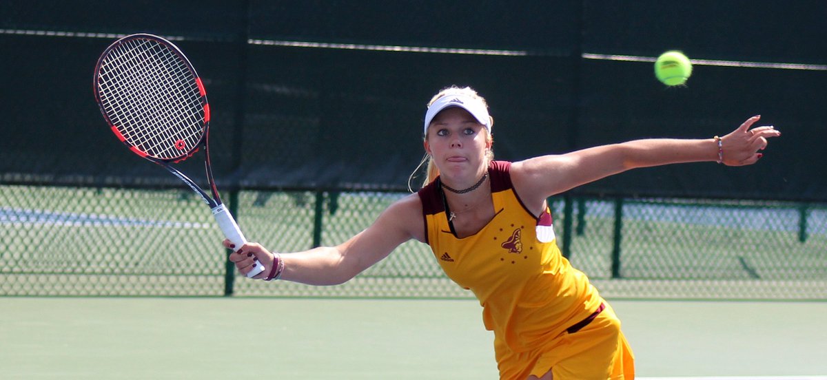ArmstrongPirate's tweet photo. Lena Lutzeier Named PBC Women's Tennis Player of the Year https://t.co/UAUJ48Vfq5 @ASUTennis https://t.co/kHfVRQcLoW