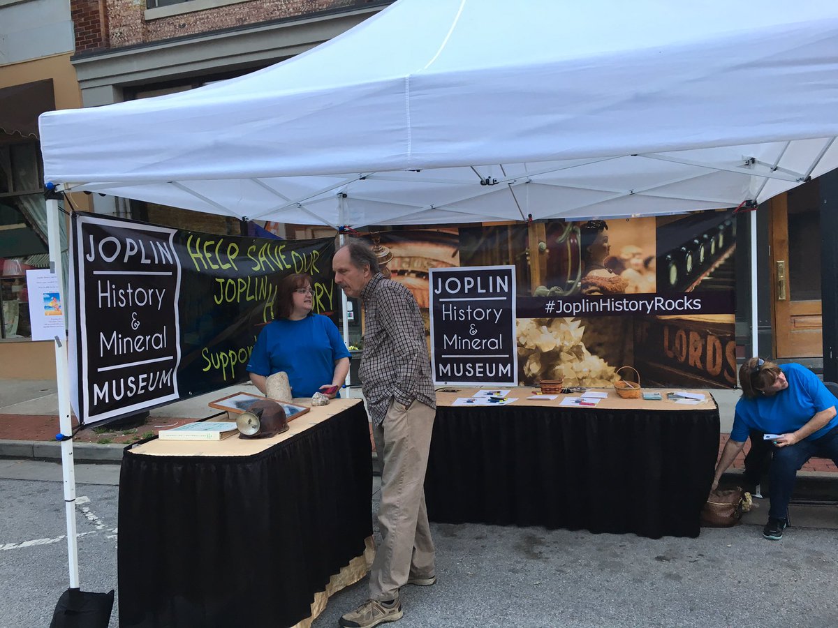 Come say hi to us and buy your $20 raffle ticket to win a $1000. #joplinhistoryrocks