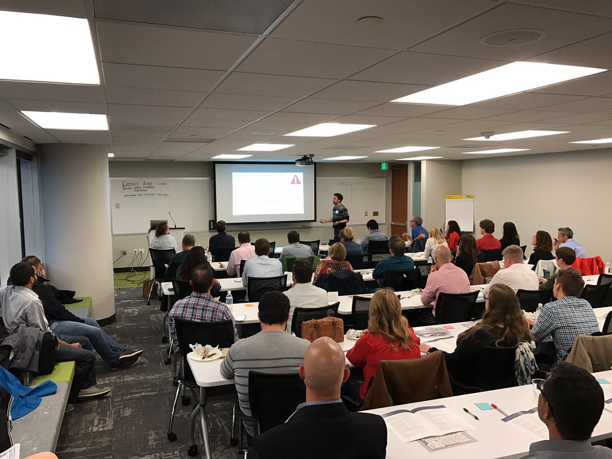 Full house at Denver Agile @ Scale #SAFe