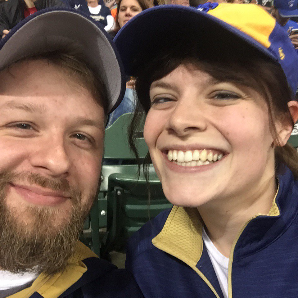 AdventurerCora's tweet photo. @Brewers Kent Sommerfeld we're your biggest fans!! Go Brew Crew! #thisismycrew https://t.co/w0YwCVSZ0L