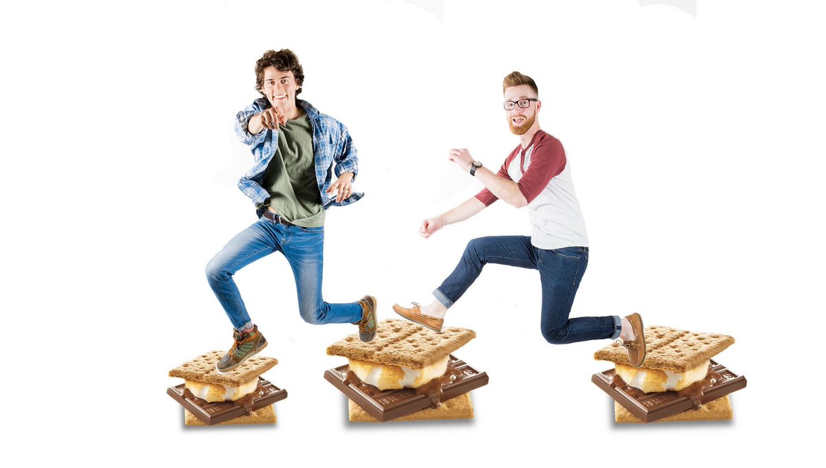 RaganRobertson's tweet photo. Hop on over to the Montview Steps RIGHT NOW for s'more time with Chris and John Luke! https://t.co/lTyW3PP6jF