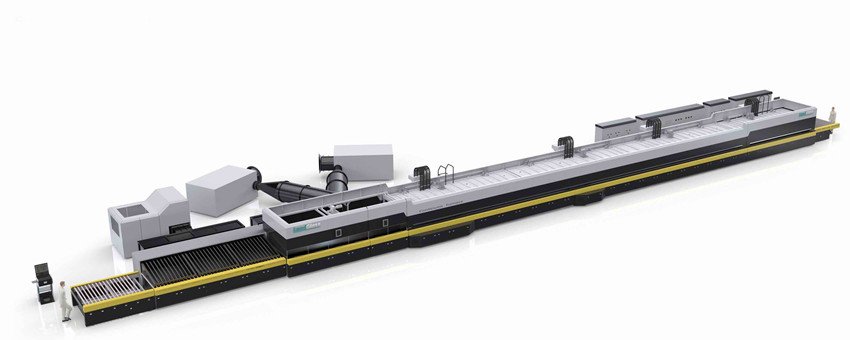 A new product of LandGlass. Continuous Tempered Glass Machine of LandGlass will be your best choice for tempering ultra thin PV glass.