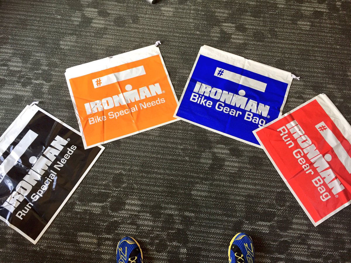 BearkatHaynes's tweet photo. Last minute packing @IRONMANtri #IMTX https://t.co/rE7lARV1dx