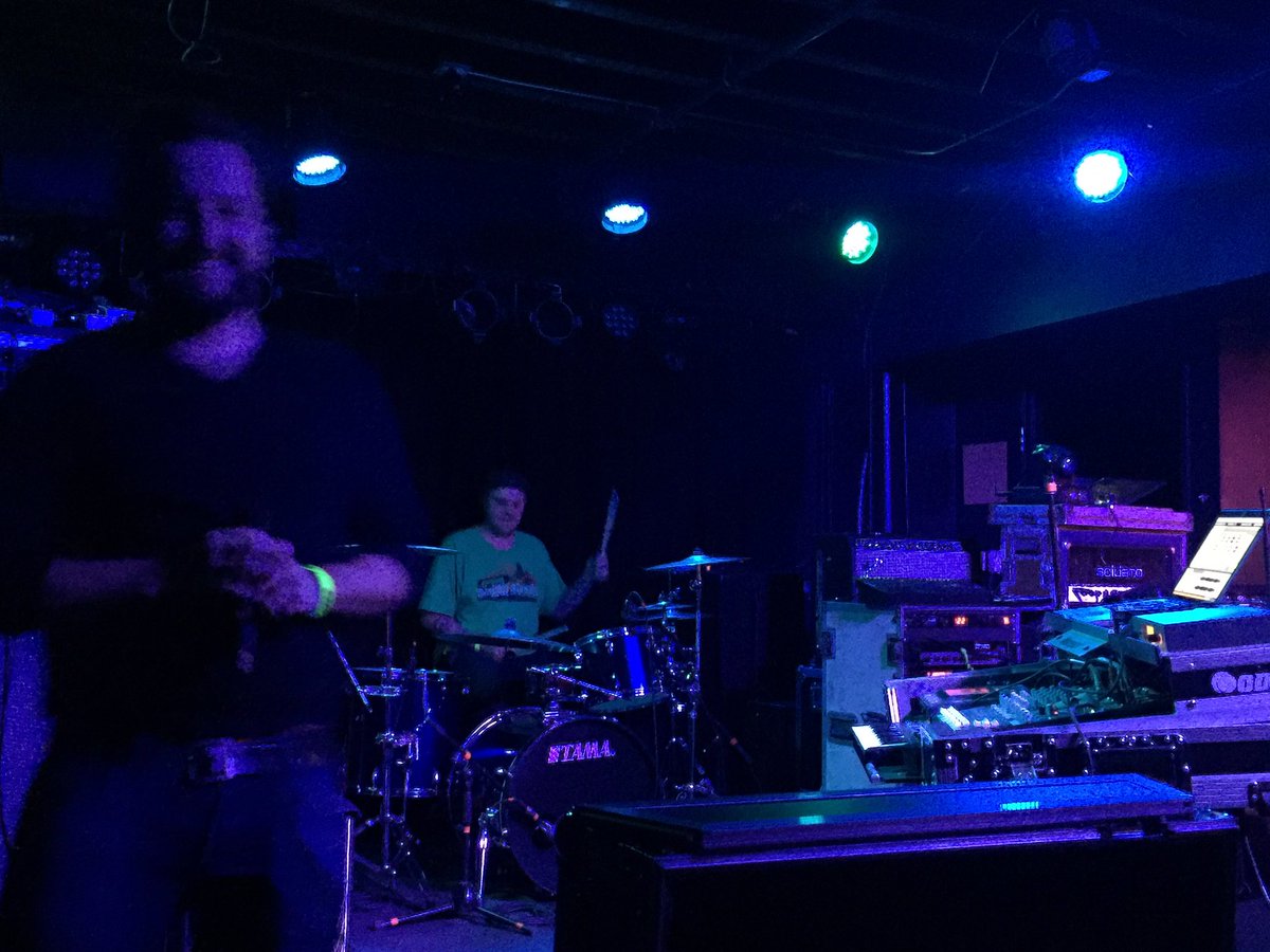 CITRA_Band's tweet image. @time_scale cheesin' for the camera. Starting the evening off strong. Get on down to the @marquis_theater #almostinfocus