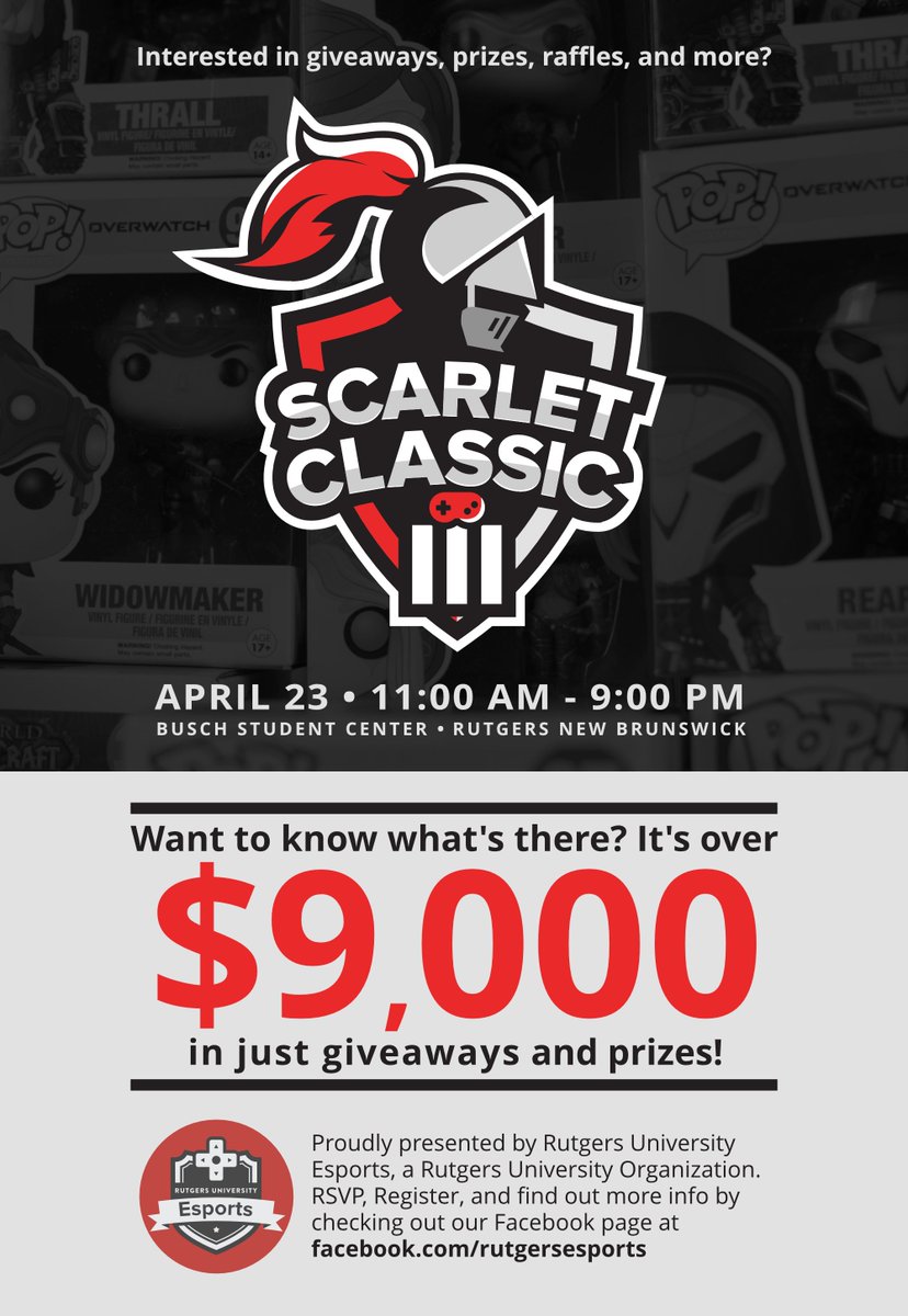 officialEGF's tweet photo. If you're even kind of close to NJ this weekend, go hang out with our friends @RutgersEsports at their #TSCIII https://t.co/gg7V8tZEhJ