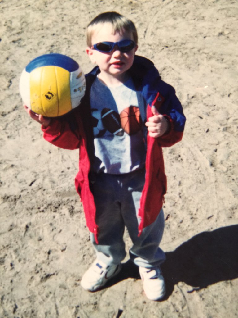 Used to be a baller at age 4