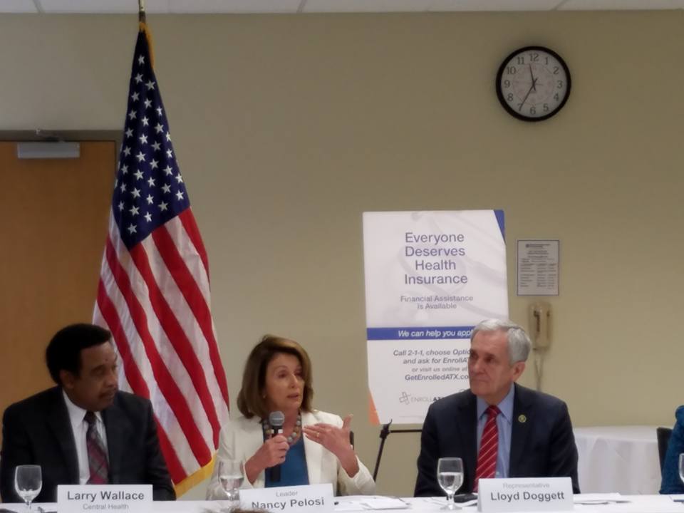 sachinkambletx's tweet photo. @NancyPelosi Thank you for a wonderful round table/ACA discussion!  It was a pleasure meeting you. https://t.co/Mcjnebgcbj