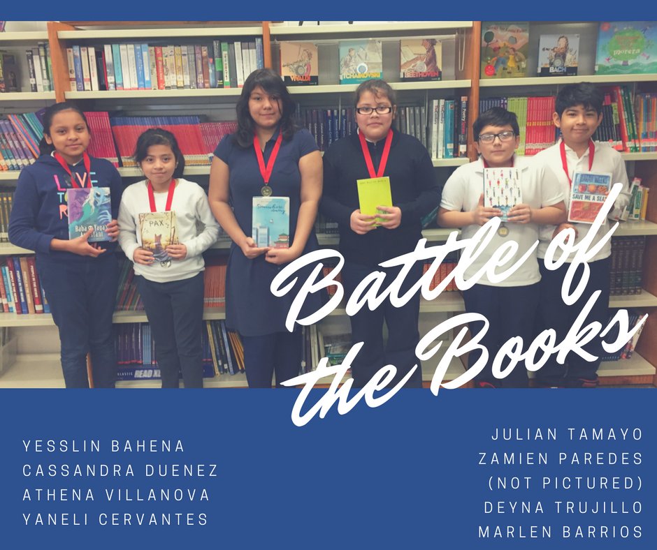 pickardcps's tweet photo. Congratulations to Pickard's Battle of the Books Team!  The students participated in the CPS program by reading 20 books all together! https://t.co/LbkWSclABg