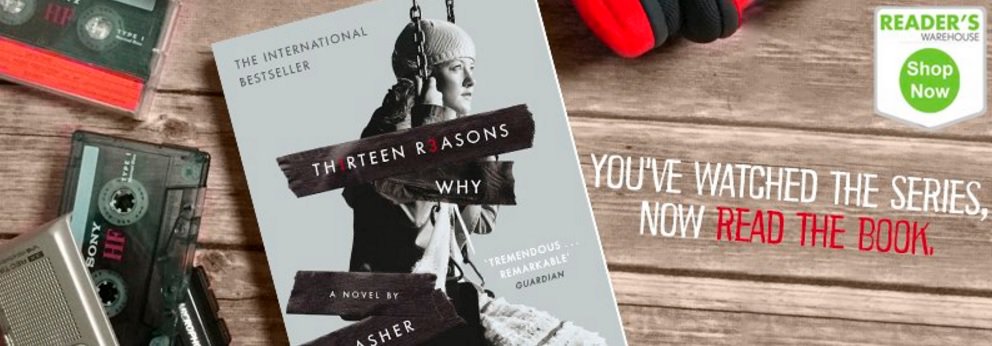 readerwarehouse's tweet photo. Back in stock this weekend at our @Canal_Walk Pop Up store is 13 Reasons Why by Jay Asher #TrendingRead #CanalWalk https://t.co/wfE6qfGIRP https://t.co/PLUNc3P0aF