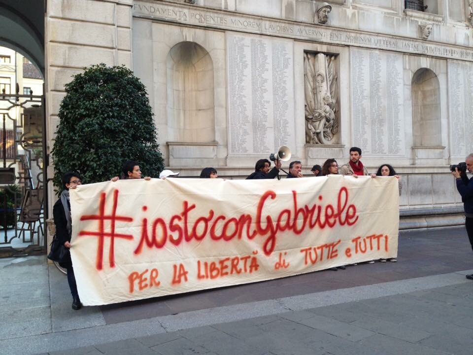 Anche a #Padova #iostocongabriele
#Veneto #AmoPadova