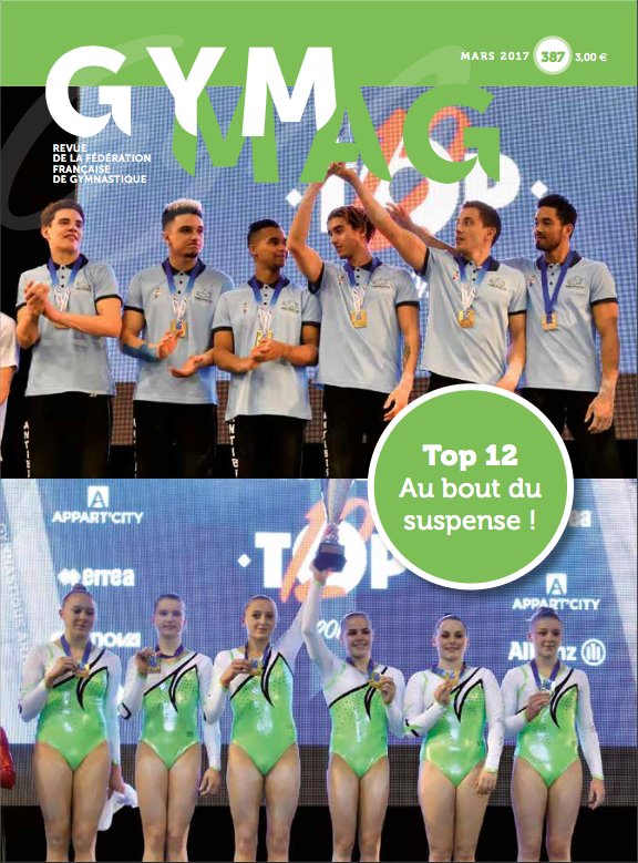 Lortho's tweet photo. Il est paru ! #GymMag @ffgymnastique @guilaugu @DorianeTHOBIE @MaxineEouzan #kolossal https://t.co/JhMJYg7OC7
