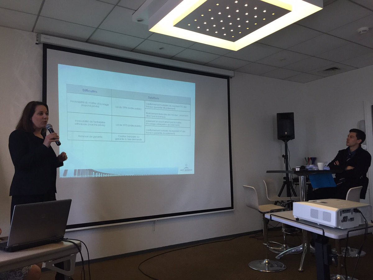 myriam_gribelin's tweet photo. Les matinales juridiques : intervention de la Btp Banque sur la garantie de paiement @Cfdp_Assurances https://t.co/f0Ksq8tS0E