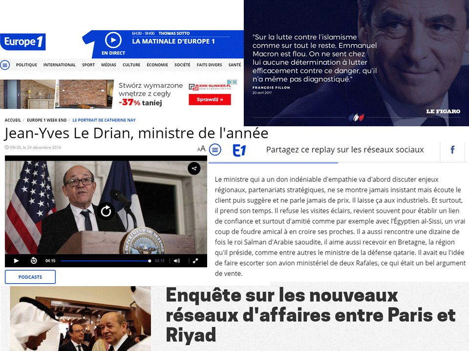 Après l'attentat quel président souhaitez-vous? Macron et son fidèle Le Drian grand ami des saoudiens? #jevotefillon #attentatchampselysees