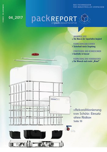 packREPORT_de's tweet photo. #packREPORT Nr. 4: Messeausgabe zur #interpack17 mit über 120 Seiten geballten Infos #Verpackungsmaschinen https://t.co/rr6eBi9WcT https://t.co/qOFmmVzU6I