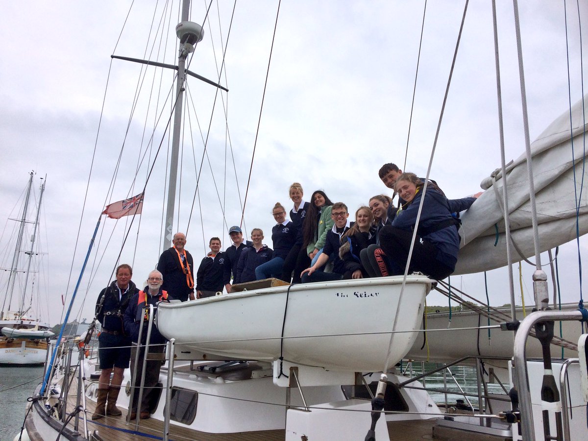 Thank you <a href="/Ronasailing/">Ronasailingproject</a> for having us onboard Donald Searle for the week. We've had an amazing time! #RaisingAspiration #YoungPeople #Charity