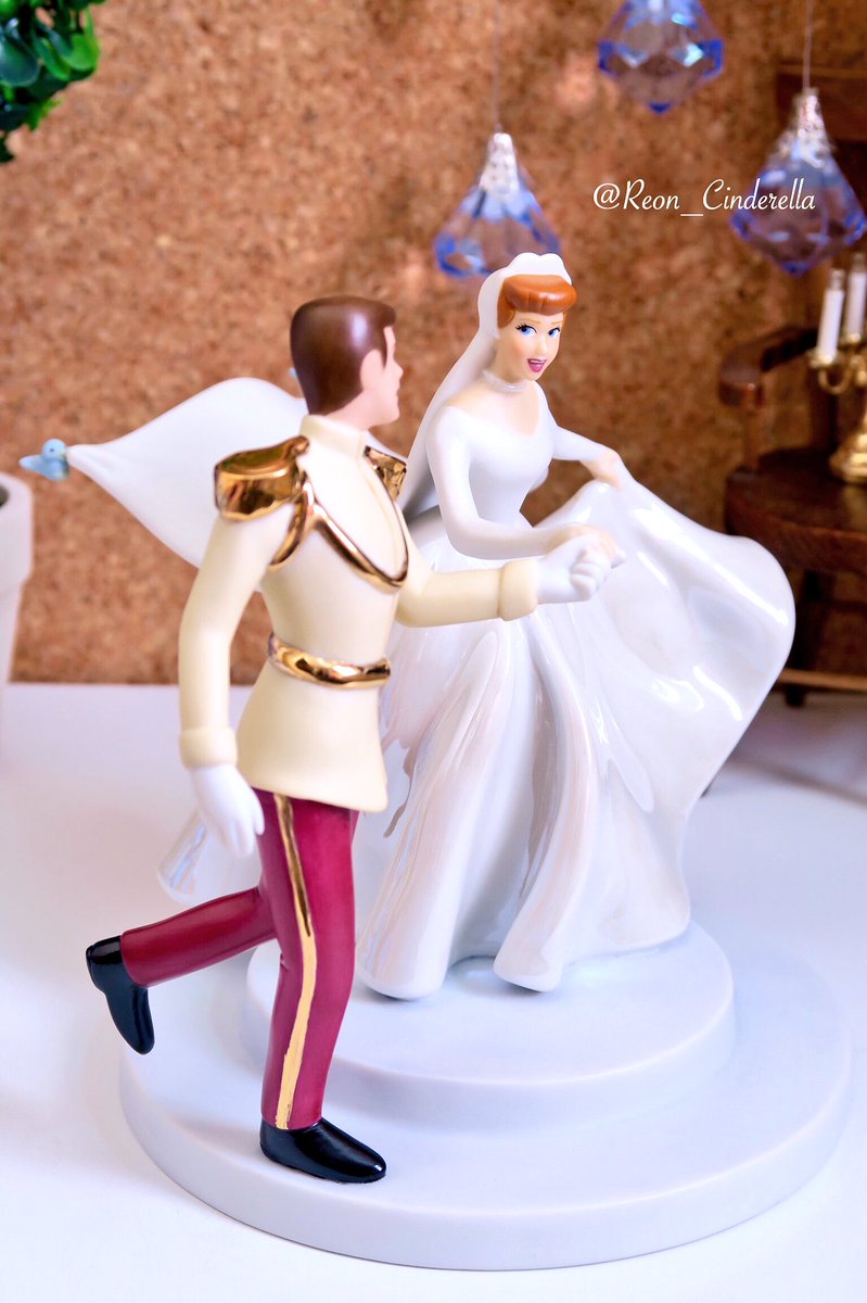 wdccコレクションに、シンデレラのフェアリーテイルウェディングが