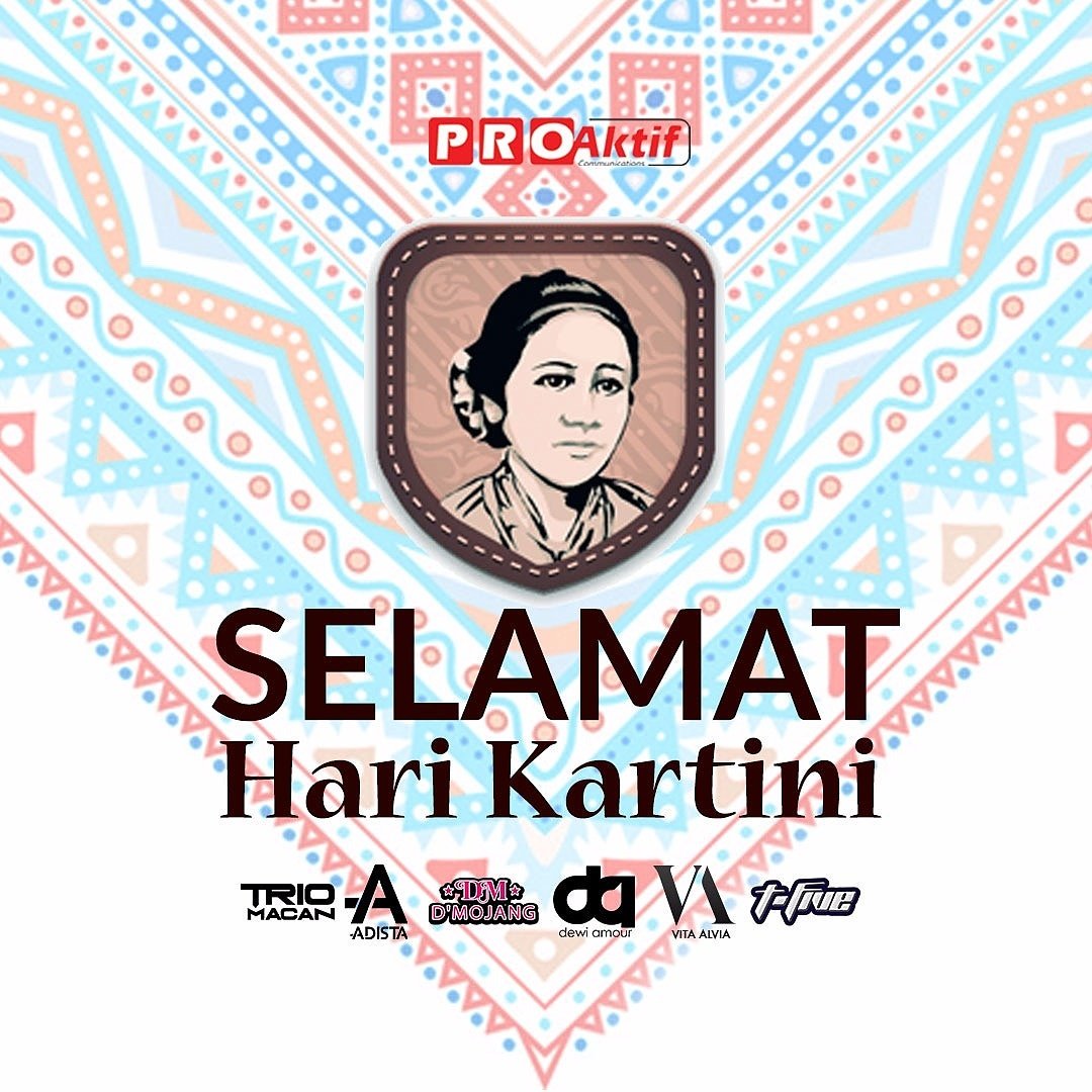 Selamat hari Kartini untuk semua perempuan Indonesia! 😘