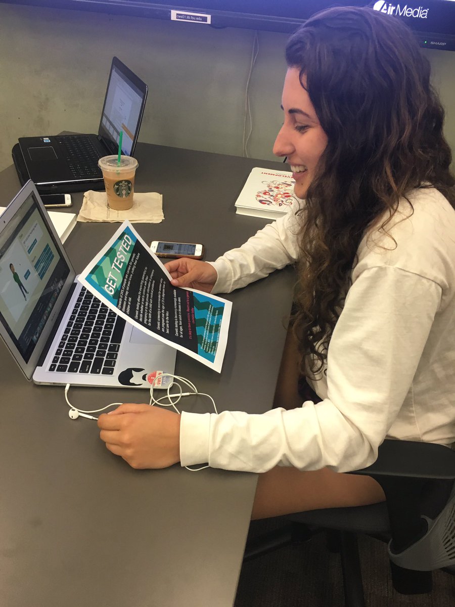 genetics_enc's tweet photo. Interacting with the poster! #gettested https://t.co/xjndnXlIHr