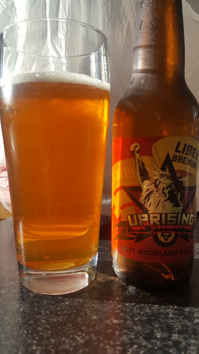 Couldn't think of a better way to kick off a sunny Friday afternoon drinks than with this <a href="/LibertyBrewer/">Liberty Brewing Co</a> Uprising WAPA. Cheers 🍻