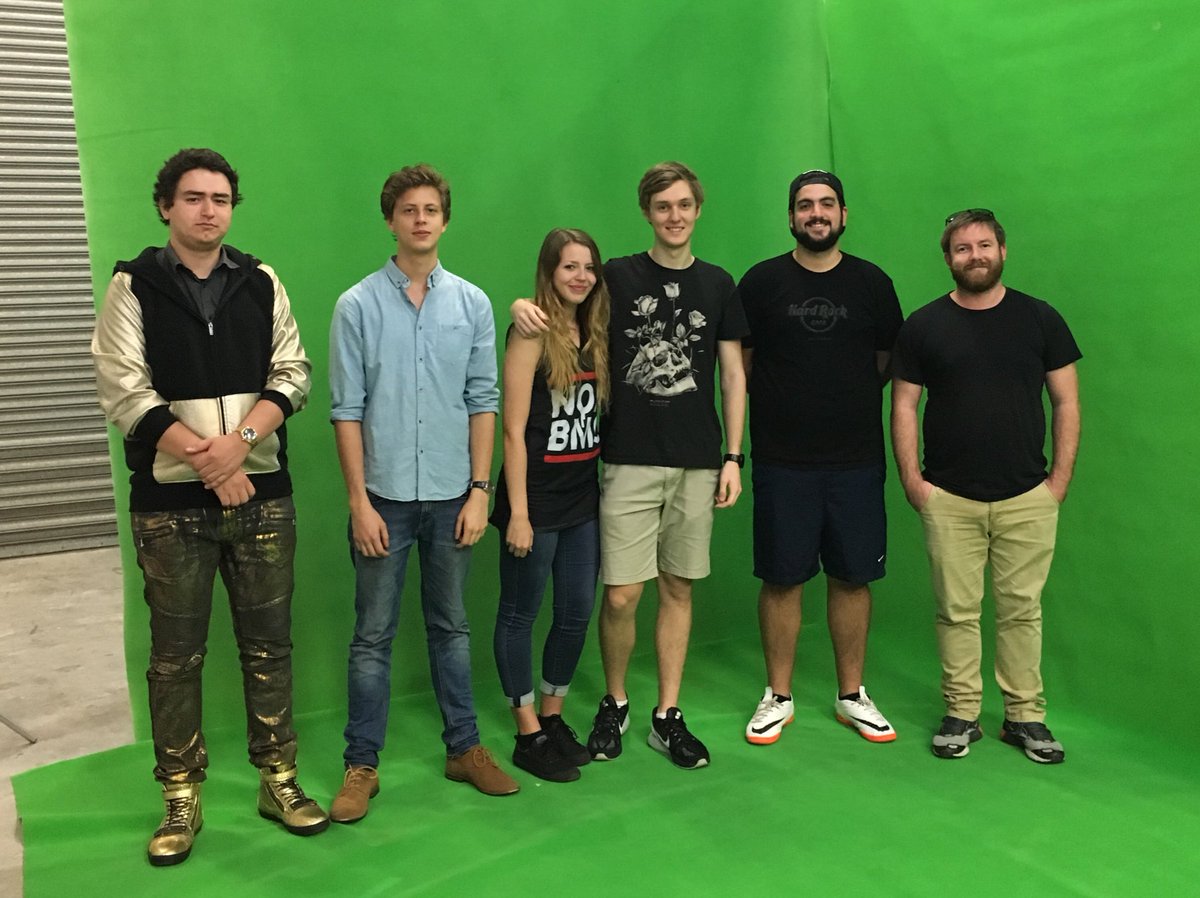 hyperfinestudio's tweet image. Team photo :D #gamedev #indiedev