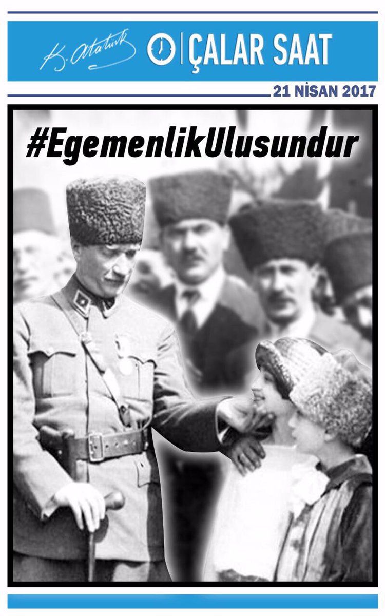 Bayramı bugünden kutluyoruz Türkiyem; #EgemenlikUlusundur