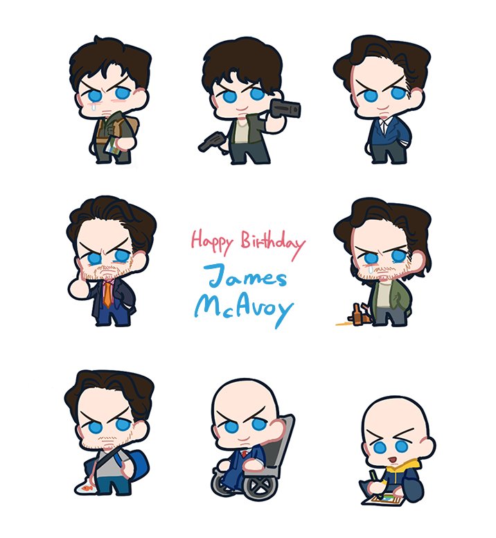 4/21       ! Happy Birthday James McAvoy 6(   )9 
