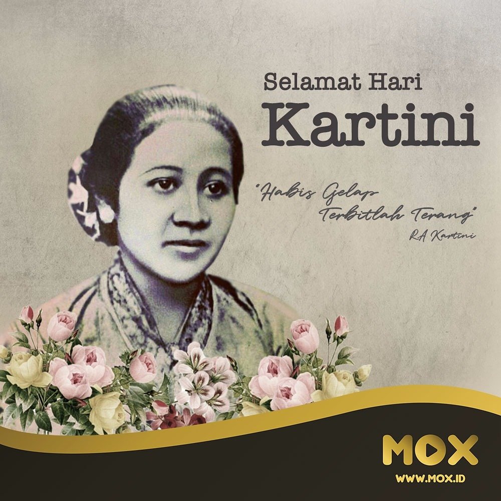 MOXDigital's tweet photo. Selamat Hari Kartini, buat perempuan-perempuan tangguh di luar sana.. 🤗🤗🤗
.
#NontonDiMox https://t.co/9bKRGxppPs