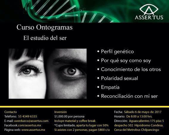 arcast_centro's tweet photo. Proximo taller de ontogramas este 6 de abril a las 8 hras
¡Inscríbete ya!
Informes 5521210964 o 5543496335 @AssertusRH https://t.co/H6rpq7QGNy