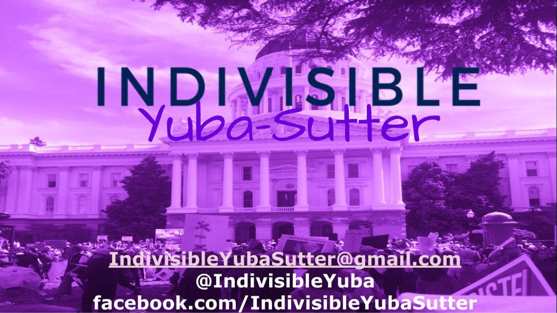 Indivisible Yuba-Sutter tweet media