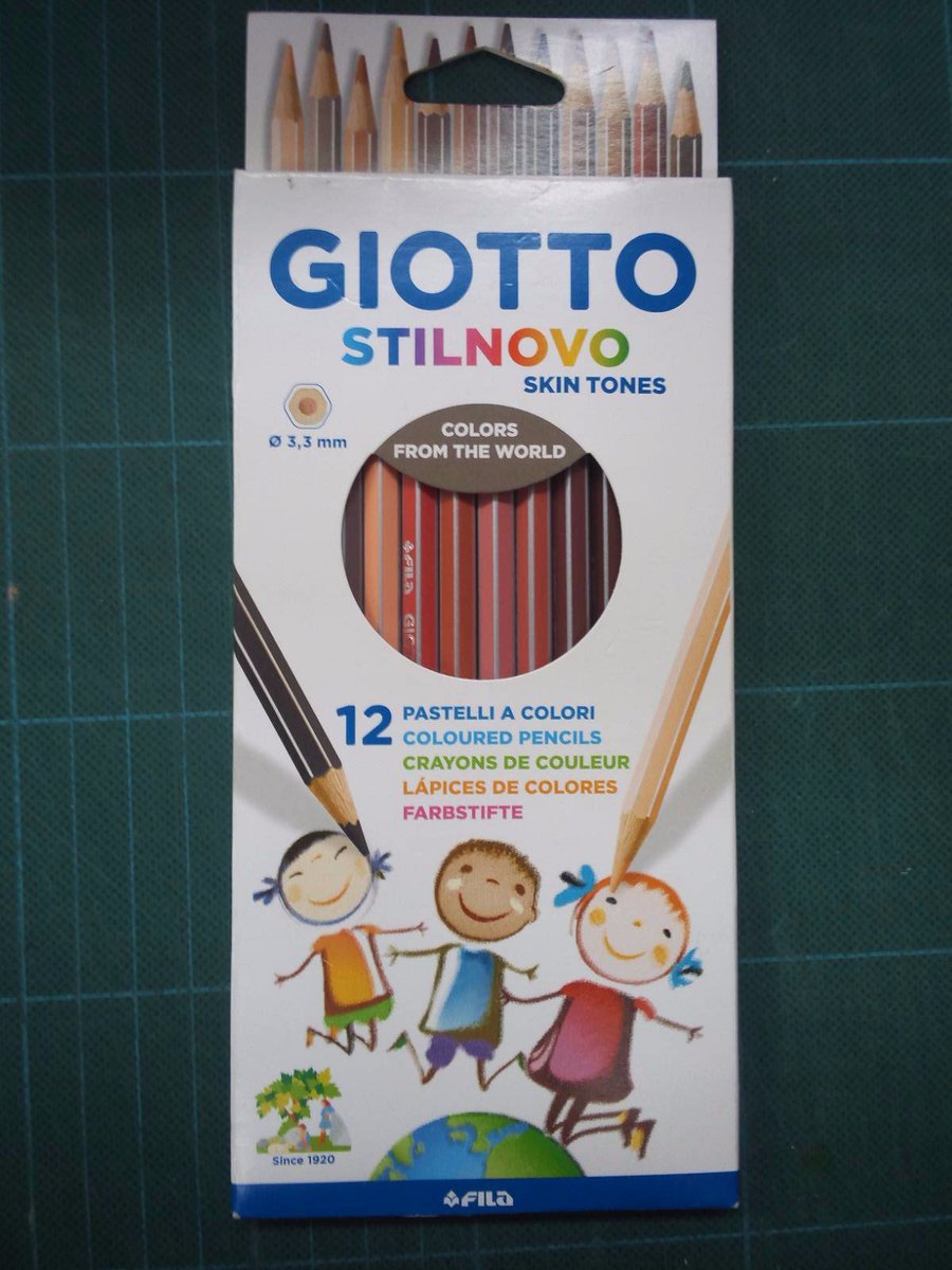 12色の 肌色 セット 世界各国様々な国の子供たちの肌の色を集めた本当の 肌色 色鉛筆 Togetter