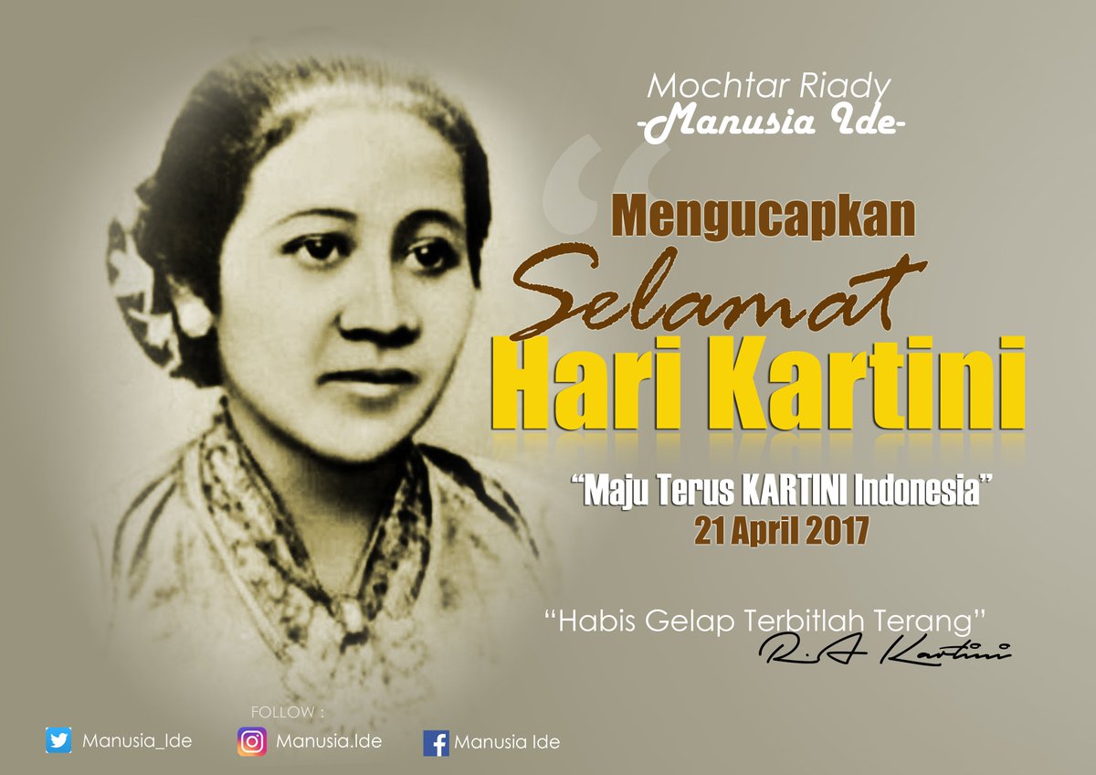Maju Terus Kartini Kartini Indonesia.  #PerempuanLawanRadikalisme