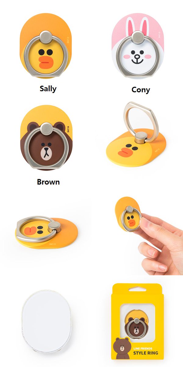 kpop_factory's tweet photo. [LINE FRIENDS] SMART STYLE RING
#line #stylering #sally #cony #brown #kpopfactory

👉https://t.co/L97aqWcqZH https://t.co/rPLgtYs73C