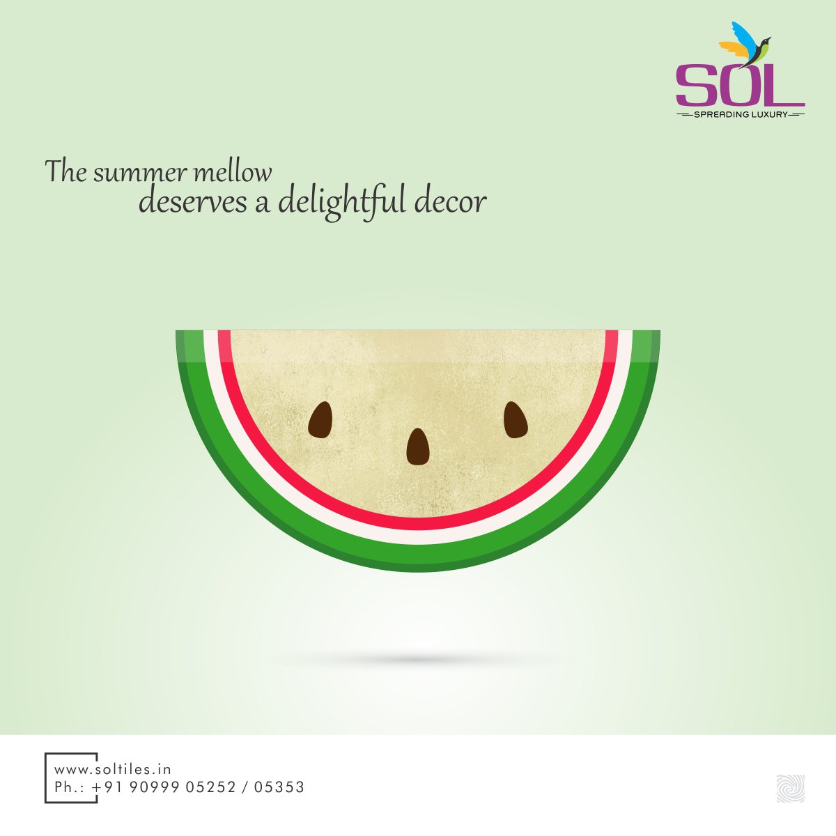 SolTileOfficial's tweet image. The summer mellow deserves a delightful decor - Range of 4K Tiles from Sol Tiles
#SolTiles #Ceramic #Summer #InteriorTips #Architecture