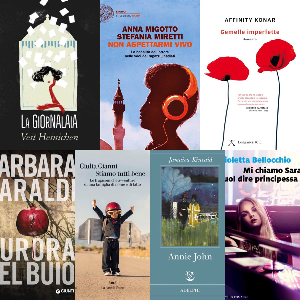 amicamagazine's tweet photo. #tramedelmese i libri recensiti da @CheliPietro su #amicamaggio https://t.co/LJumeMLckP