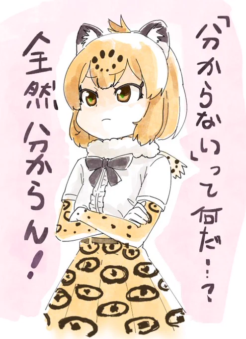 全然分からないジャガーちゃん 