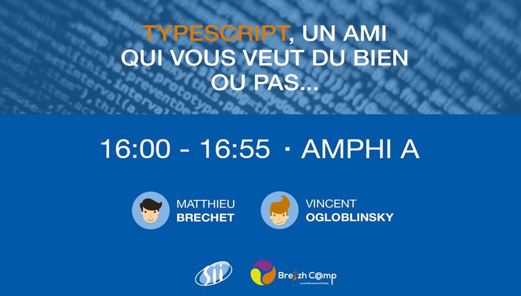 sii_ouest's tweet image. Jour 3 - last day #breizhcamp : RDV aux talks de @vogloblinsky et @mbrechet #typescript #treeshaking
