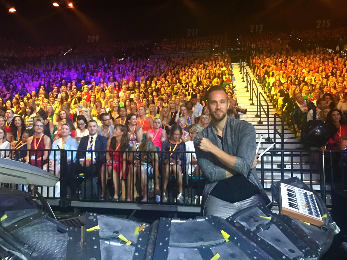 Making music in Vegas #Arbonne #mgm #showtime