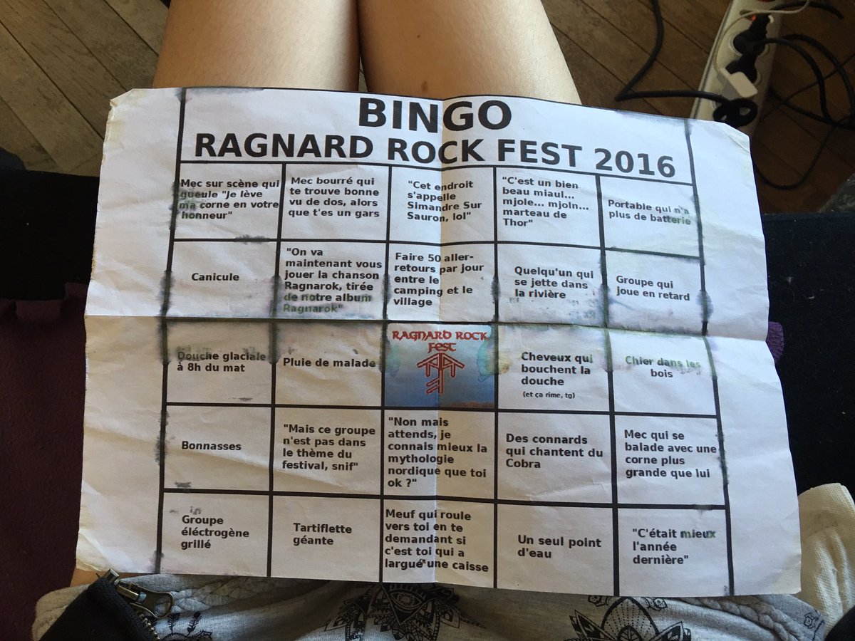 eternallyAngie's tweet photo. Je rangeais mes papiers, et... souvenir ! #RRF2016 https://t.co/upThraQkHo