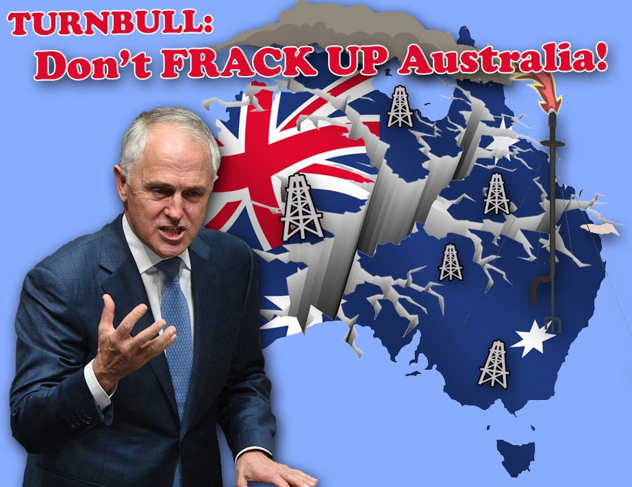 wolfweb's tweet image. Dumb idea: Turnbull pushing dangerous white elephant #fracking pipelines. Say no #auspol  bit.ly/2pkXbyD