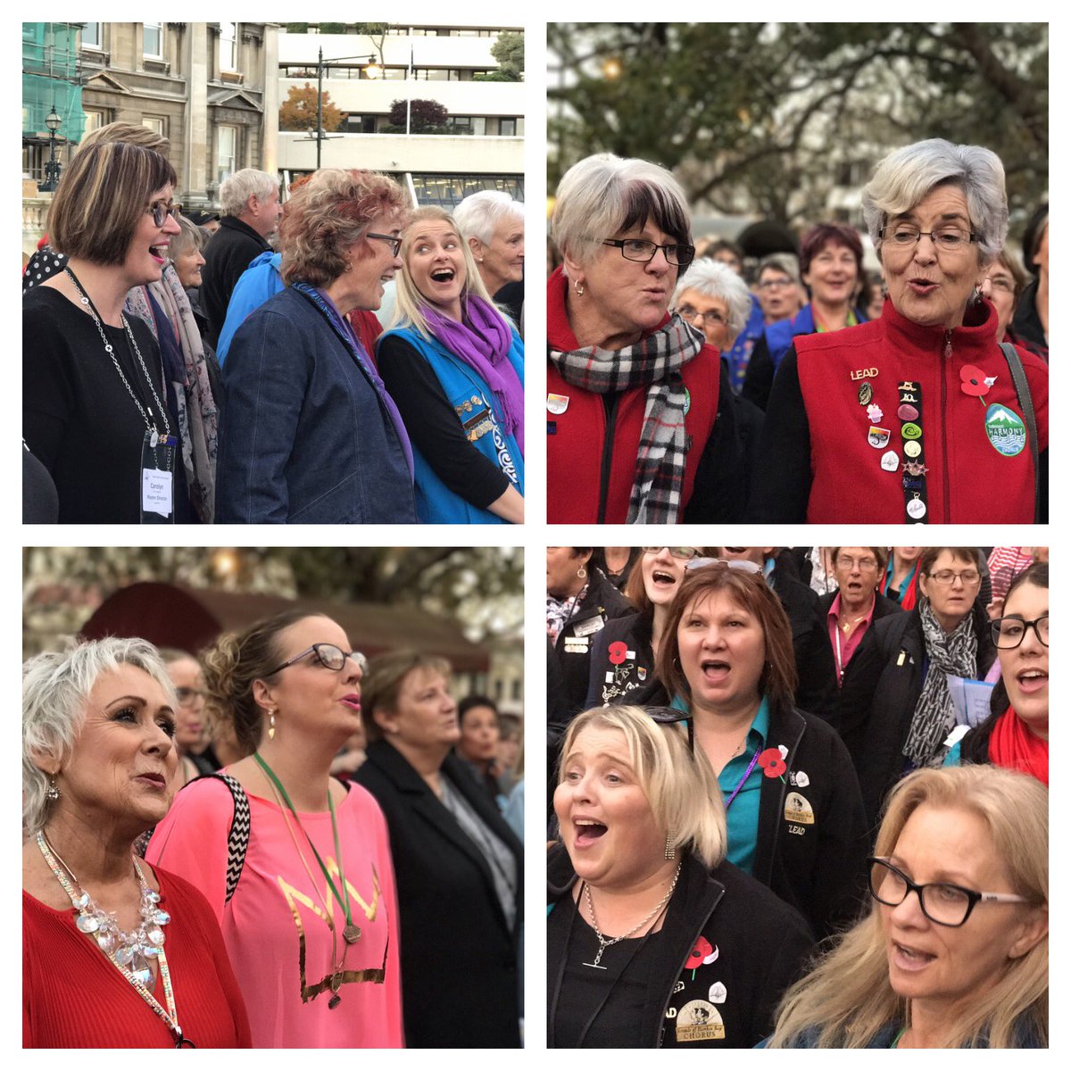 sweetadsnz's tweet image. The Octagon filled with harmony as hundreds of Sweet Adelines joined together in song this evening 🎶#sweetadelinesnz #iamsweetadelines