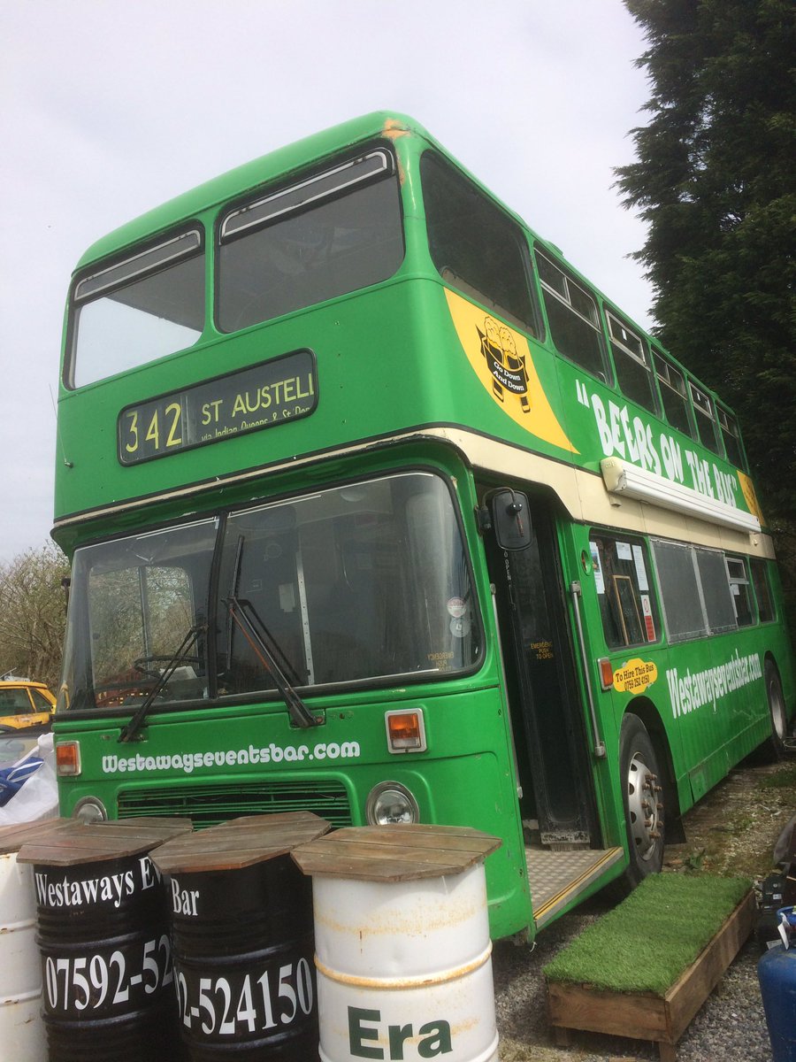 Beers on the Bus, available for all your events in #Cornwall. Weddings and festivals. Will be serving delicious <a href="/Skinnersbrewery/">Skinners Brewery</a> ales.