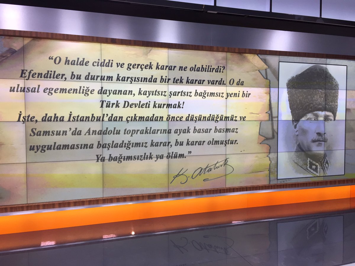 'O halde ciddi ve gerçek karar ne olabilirdi?' (Gazi Mustafa Kemal Atatürk/Nutuk) #EgemenlikUlusundur