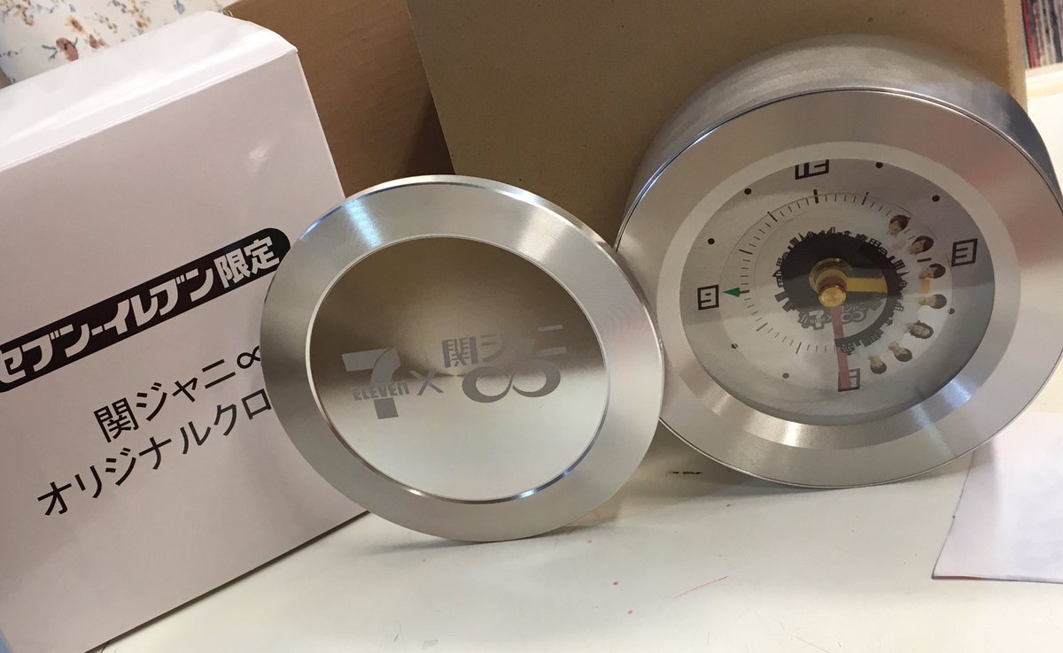 セブンイレブン限定　関ジャニ∞オリジナルクロック セブンイレブン限定関ジャニ∞オリジナルクロック