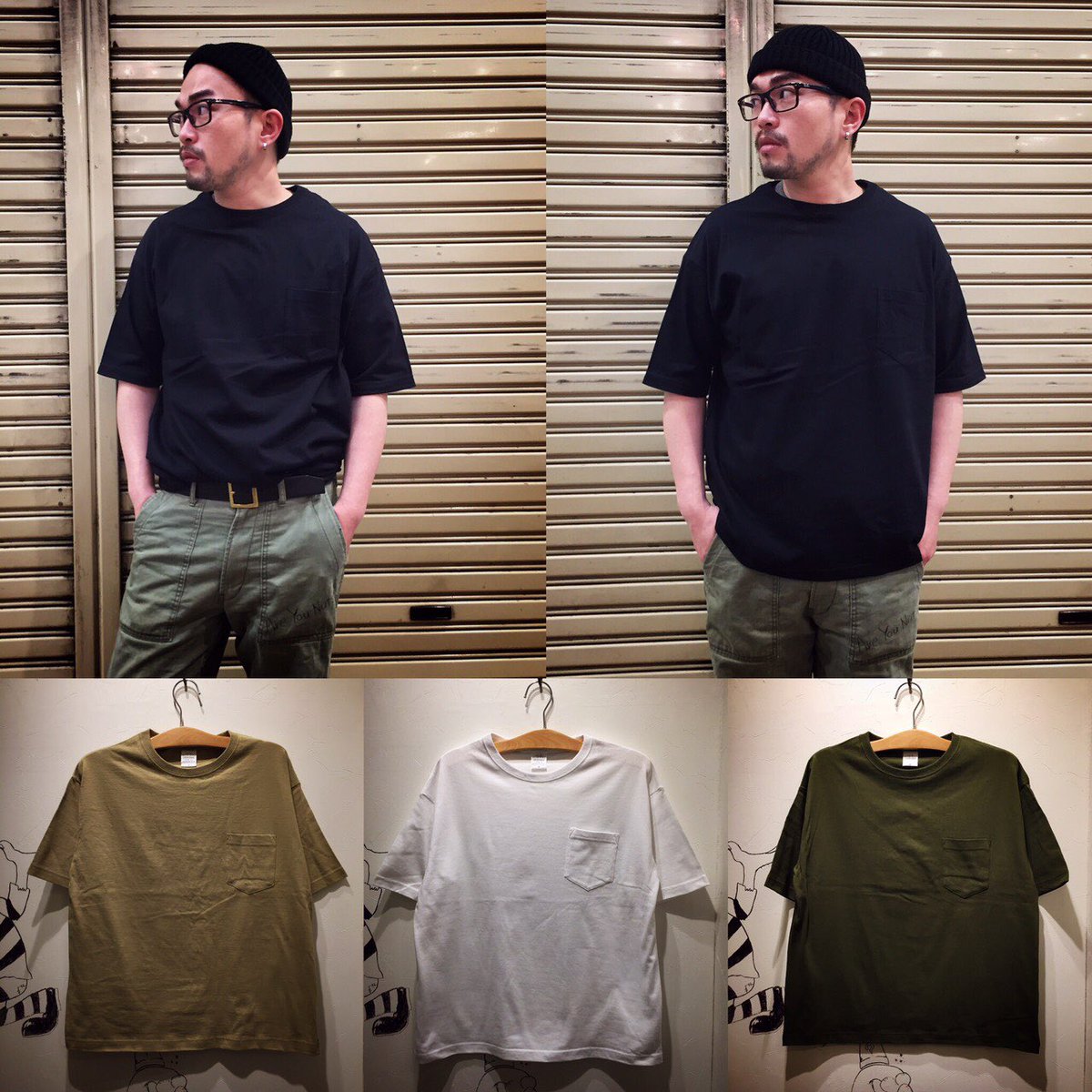 smoking_enjoy's tweet photo. 「5.6oz Big silhouette TEE」Color : White / Black / Khaki / OliveSize : S / M / L
Price : ¥ 2500 (+TAX)
#onesword #ones_word #ワンズワード #ビックシルエット https://t.co/qYnZIXgCjD